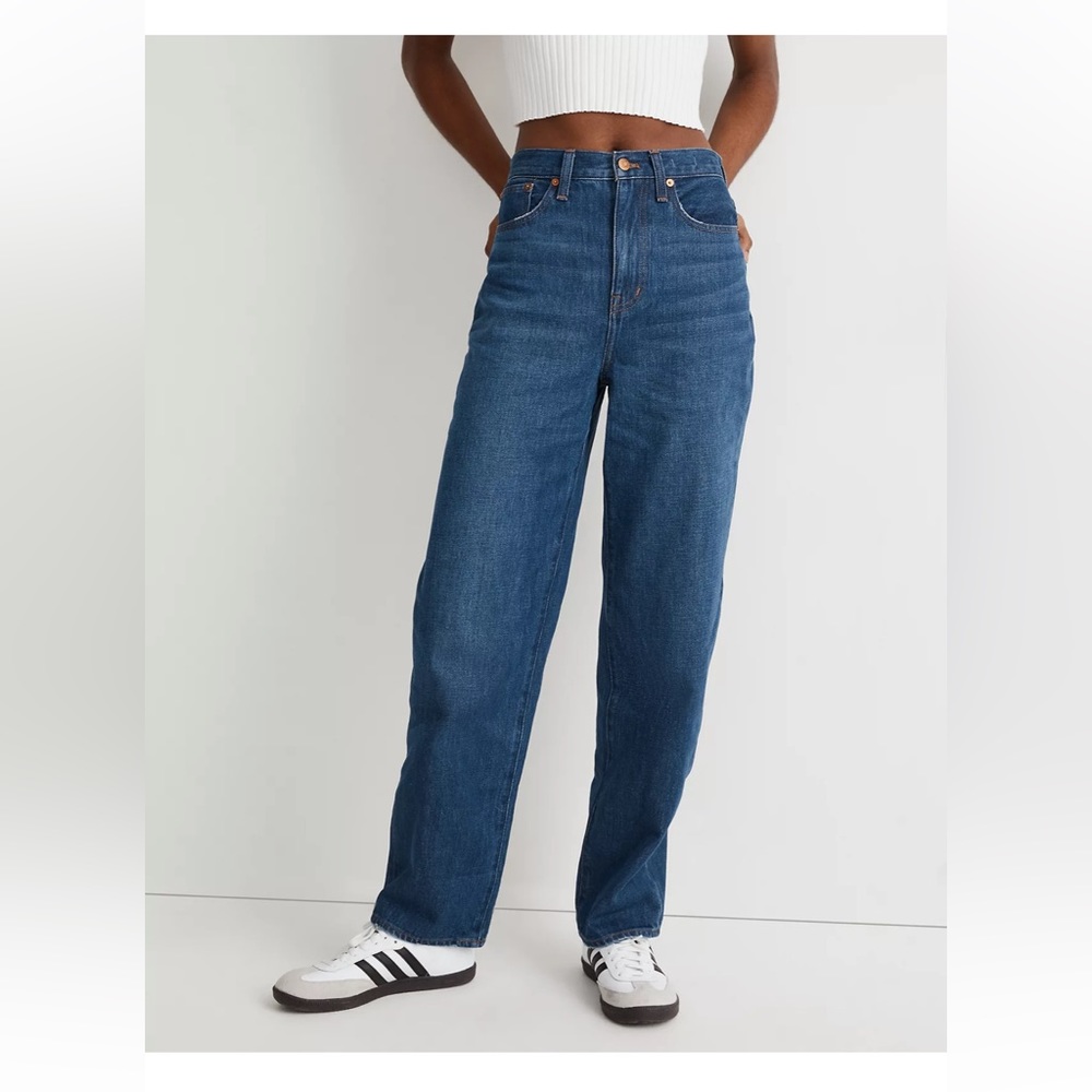 NWT Madewell Jean - Brand New! Baggy Dark Denim size 26